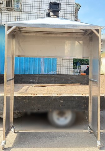 訂製不鏽鋼移動式抽風罩